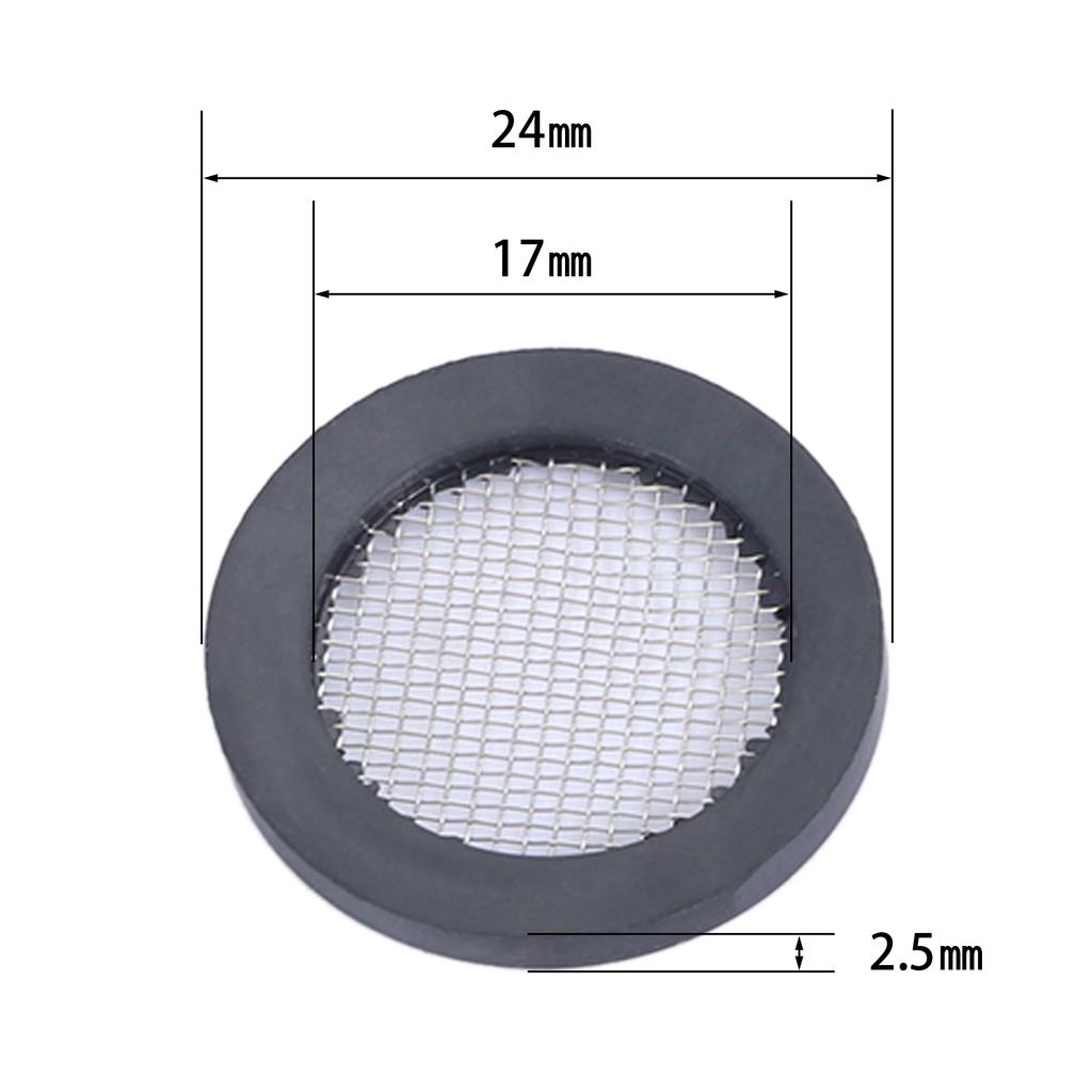 Set 10 Bucăți 1/2" 3/4" Garnitură O-Ring Furtun Garnitură Cauciuc cu Plasă pentru Garnitură Robinet Garnitură Cauciuc Filtre Șaibă Instrument Strecurătoare Chiuvetă