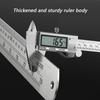 High Accuracy Steel Drawing Ruler with Double Scale System Metric Royal Etched Marks Easy To Use for Engineers