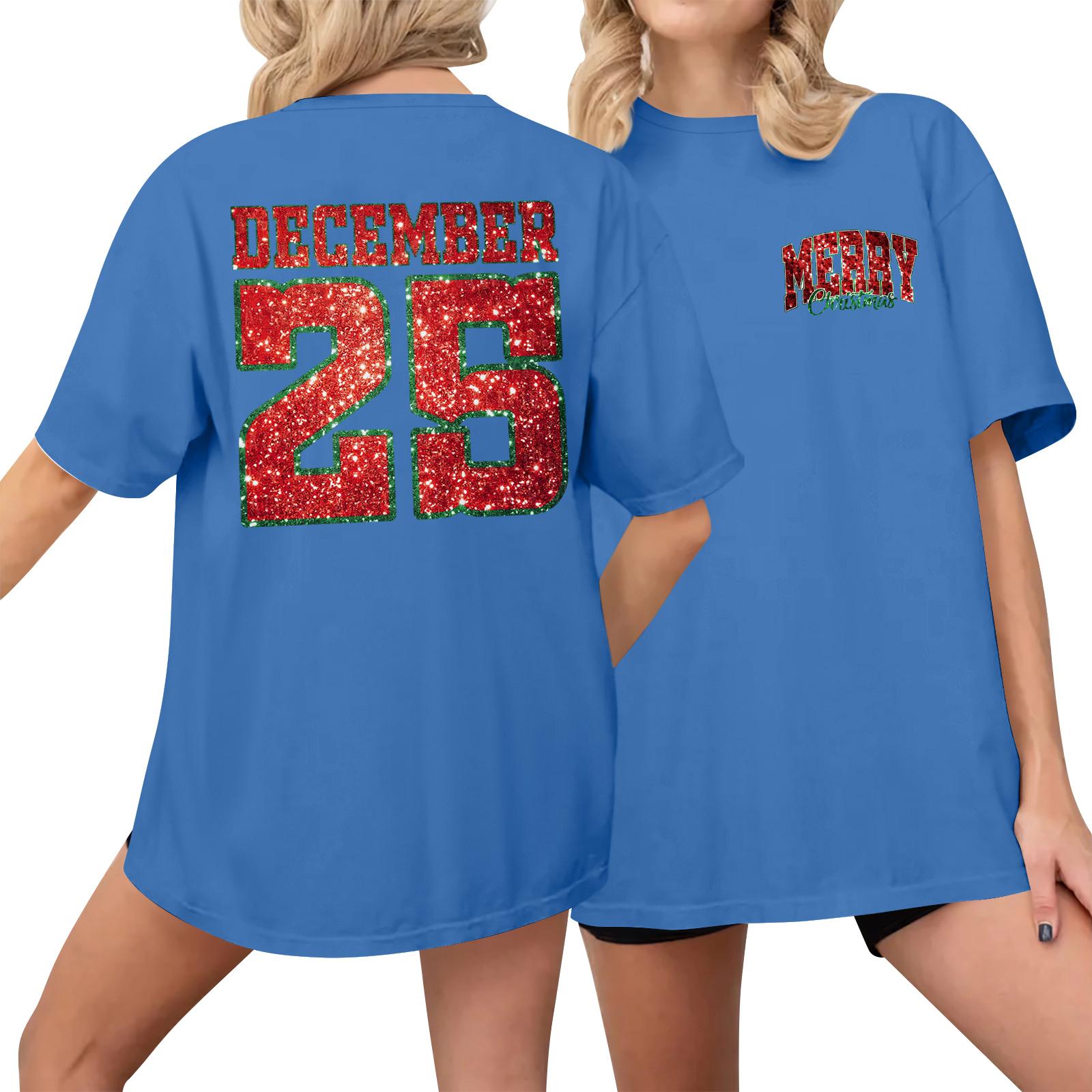 

Женская повседневная футболка с принтом, пуловер с круглым вырезом, топ с короткими рукавами L