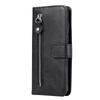 For Xiaomi 14T Case Zipper Wallet Calf Texture PU Leather Phone Cover