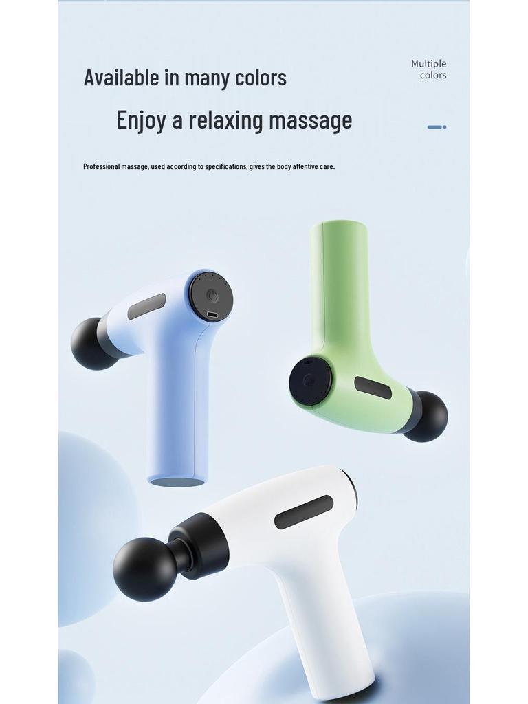 Smart Mini Vibration Muscle Massager: Portable Percussion Fascia Gun
