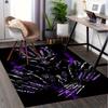 Panthera,Black Panther,Vibranium Office Carpet Soft Polyester Entrance Carpet Washable Non-slip Machine Washable Indoor Carpet Living Room B
