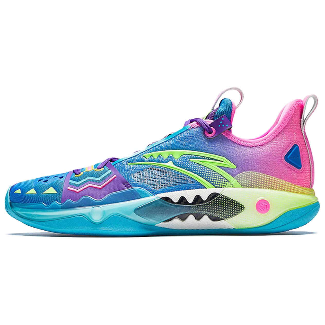 Anta Crazy Tide 5 Pro Simple Versatile Sports Shock Absorbing Wear Resistant Low Top Basketball Shoes Men sneaker 112611119S-8 47