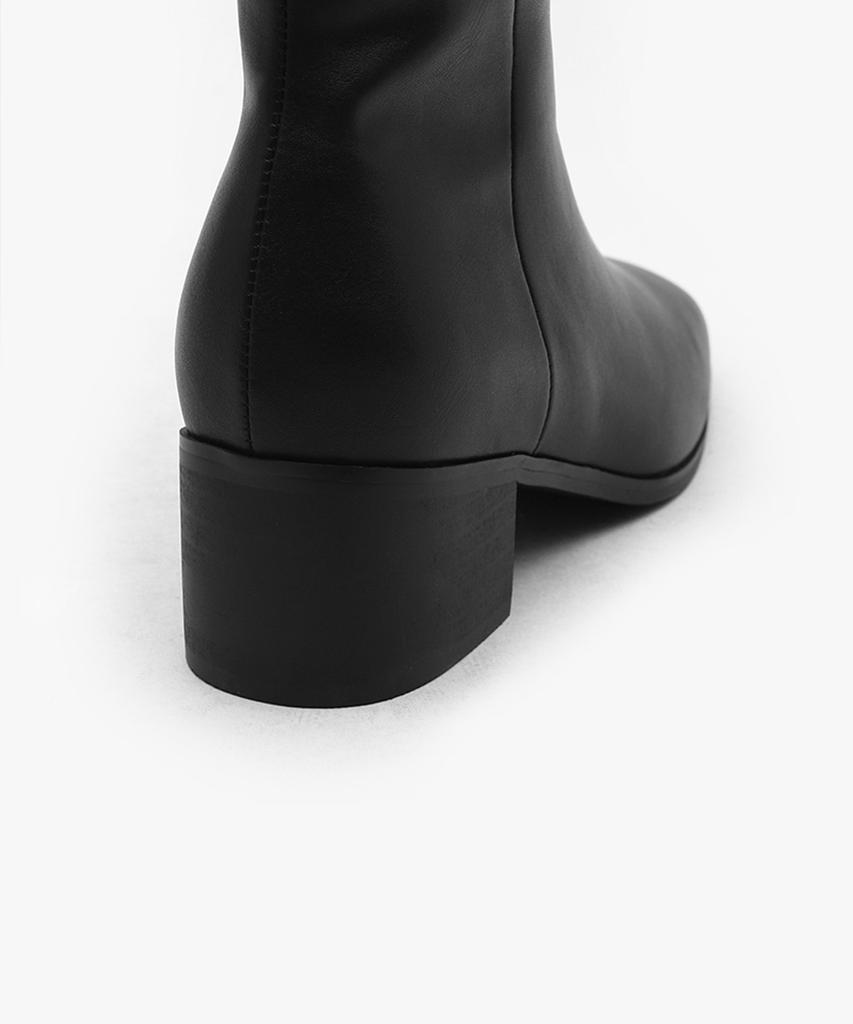 Sappun Seir Square Long Boots (3/5Cm)