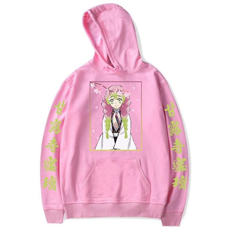 Demon Slayer Anime Hoodie Unisex Oversized Long Sleeve Sweatshirt Winter Casual Streetwear