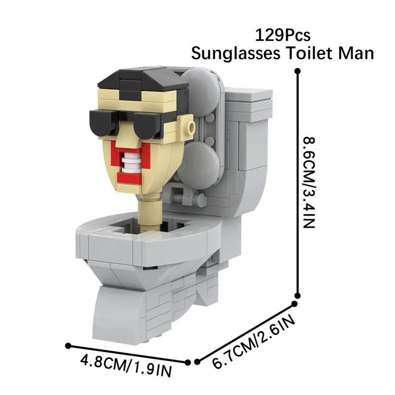 2023 Skibidi Toilet Man VS Monitor Blocchi da Costruzione Camerman Titan Speakerman Giocattolo Fai da Te Set di Figure Speakerman per Bambini Regalo