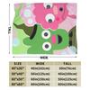 Noodle Pals Micro Super Simple Songs Blankets  Warm Print Plush Bedding Throws For Bedroom Picnic Flannel Bedspread Bed Cover