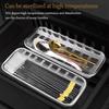 New Stainless Steel Washing basket Square Handles Storage Baskets Vegetable Storage Basket Mesh Colander