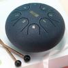 6 Inch 8 Note Tongue Drum Sound Therapy Steel Tongue Drums Healing Professional Percussion Music Instrument Accessories Children's Musical Taiko Drum