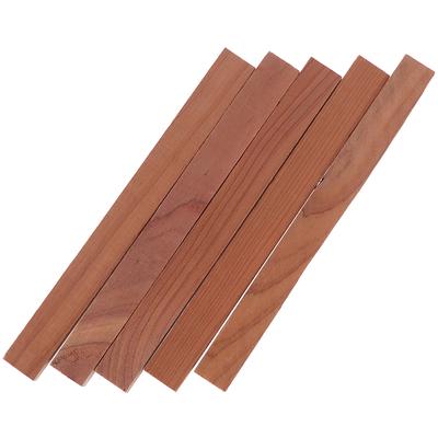 5Pcs Kleiderschrank Kleidung Schublade Mehltau Kampfer Bug Zeder Holz Anti-Feuchtigkeit Motte