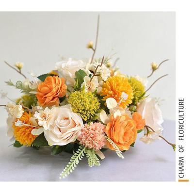 Japanese-Style Floral Art Table Decoration for Weddings and Events