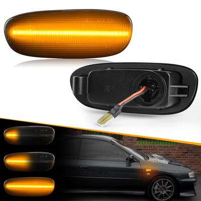 NEIFILES 1993-2001 Fließende Blinkleuchte für Stoßstange und Kotflügel für Subaru Impreza GC GM