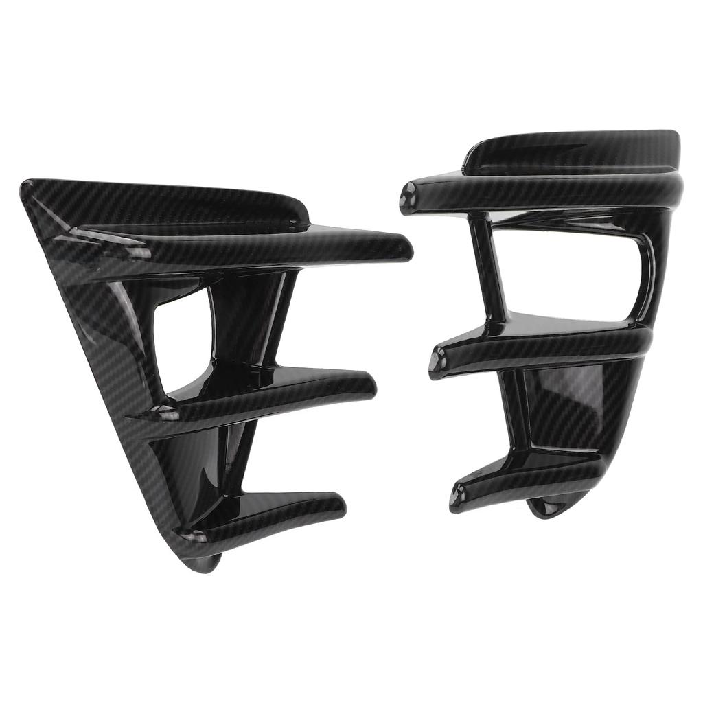 Akozon Automotive Light Front Fog Light Lamp Cover Trim Car Exterior Decoration Replacement Universal Fit for 86 GT86 Auto Front Frame Covers, 2-Piece