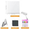 Acrylic Night Light Whiteboard: USB Holiday Decorative Children's Drawing Display