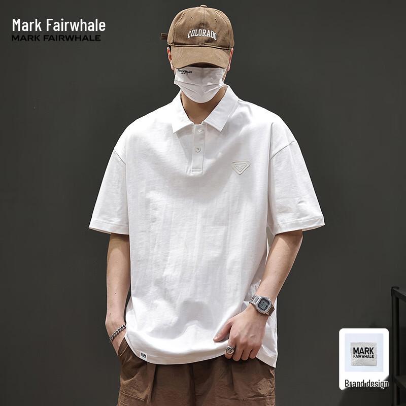 Mark Fairwhale Men s Summer Thin Breathable Polo Shirt XL