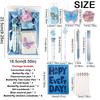 9 In 1 Butterfly Stationery Set INS Highlighter Pen Study Stationery Gifts Pencils Erasers Ballpoint Pen Office Stationery Kit