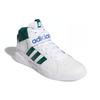 Adidas Originals Vrx Mid Leather Slip Resistant Durable High Top Skate Shoes Men Skate Shoes White Green FV0405