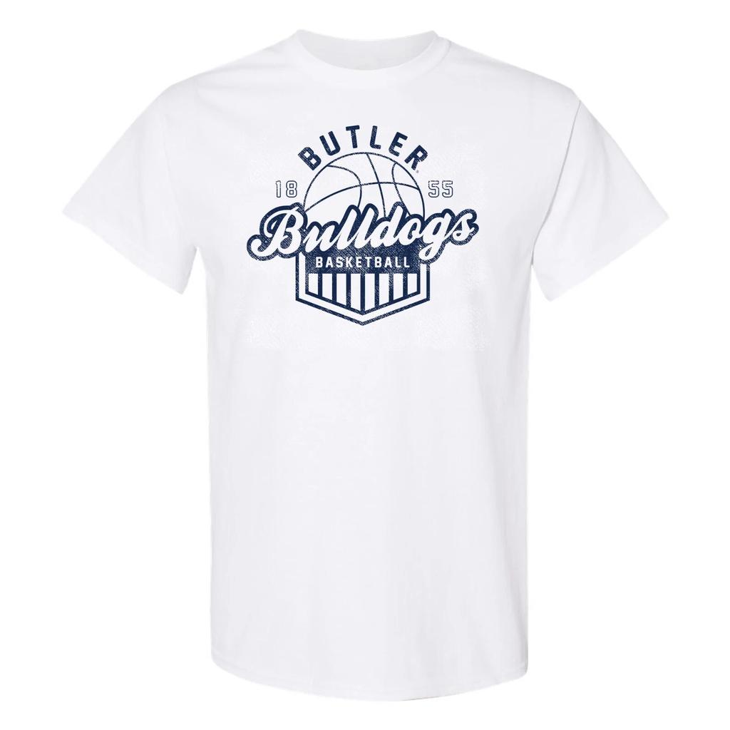 Butler Bulldogs Vintage Basketball Shield Licensed Unisex T-Shirt