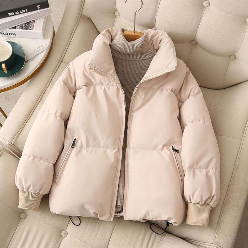 Down Jacket Women's Winter Short Small Jacket 2025 New Bread Jacket Light and Thin Design Cotton Jacket