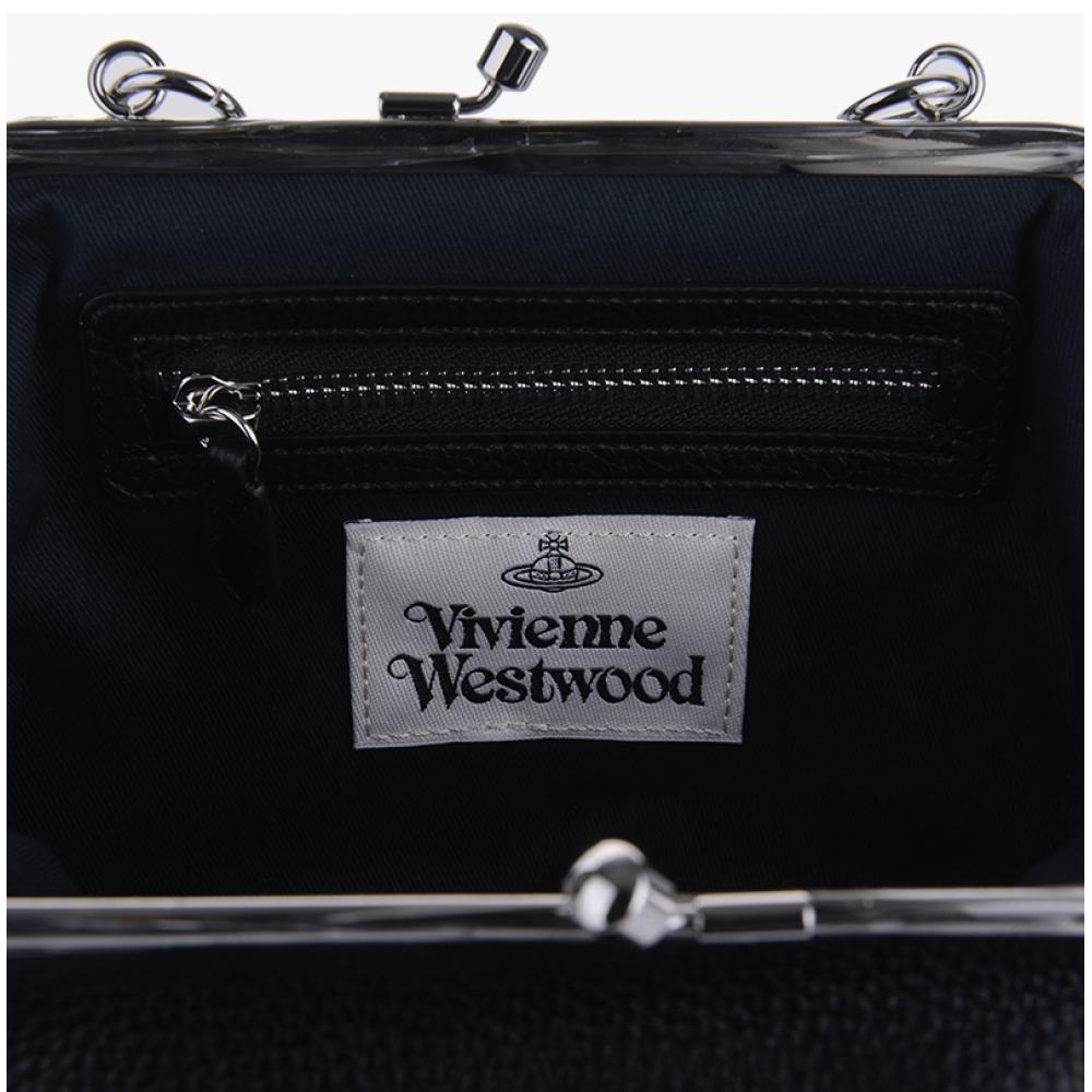 Vivienne Westwood Napa Pulse Chain Tote Bag 4b01000mw L001l N401