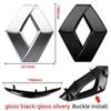 2026 Hot For Renault Interior Stickers For  Renault Megane 2 3 4 Twingo Clio Talisman Captur Trafic Car Front Grille Emblem Rear