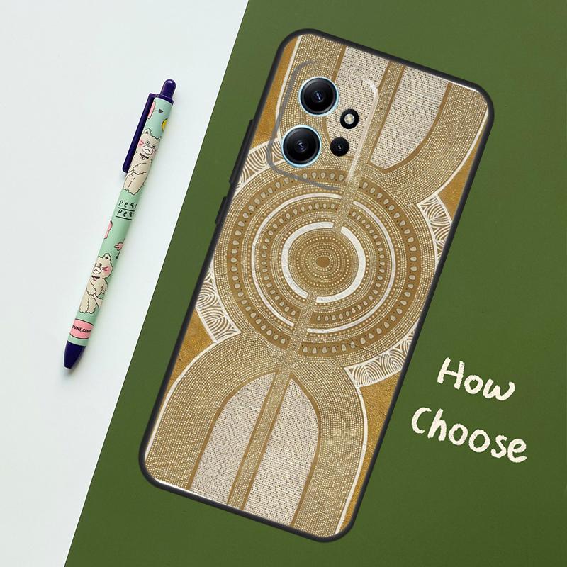 Coque Impression Art Aborigène Pour Xiaomi Redmi Note 14 10 11 12 13 15 Pro Plus Coque Pour Redmi 15 13C 12C 10C 14C 15C