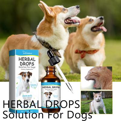 2fl.oz 60ml Pet Cough Herbal Drops Reduce Pet Discomfort Pet Cough And Runny Nose Deal