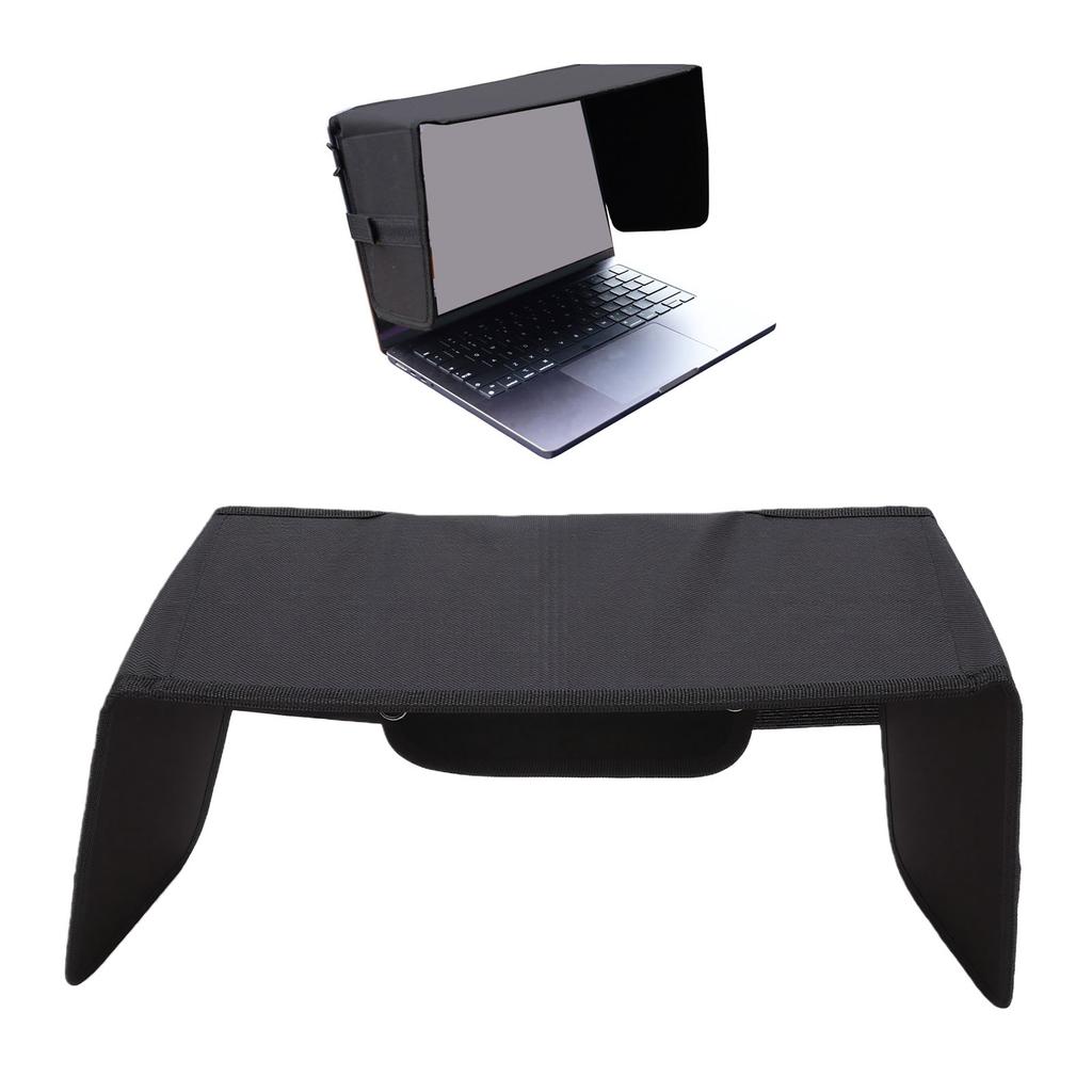 Laptop Sun Shade Multifunctional Foldable Laptop Privacy Screen Hood for Outdoor