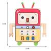 Kids Wooden Busy Board Robot Sensory Board Switch Toy With Remote Control Led Lights Gifts For Boys Girls