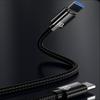 10A 120W Super Fast Charging Cable Type-C Nylon Braided Data Transfer Cord For Phone Laptop