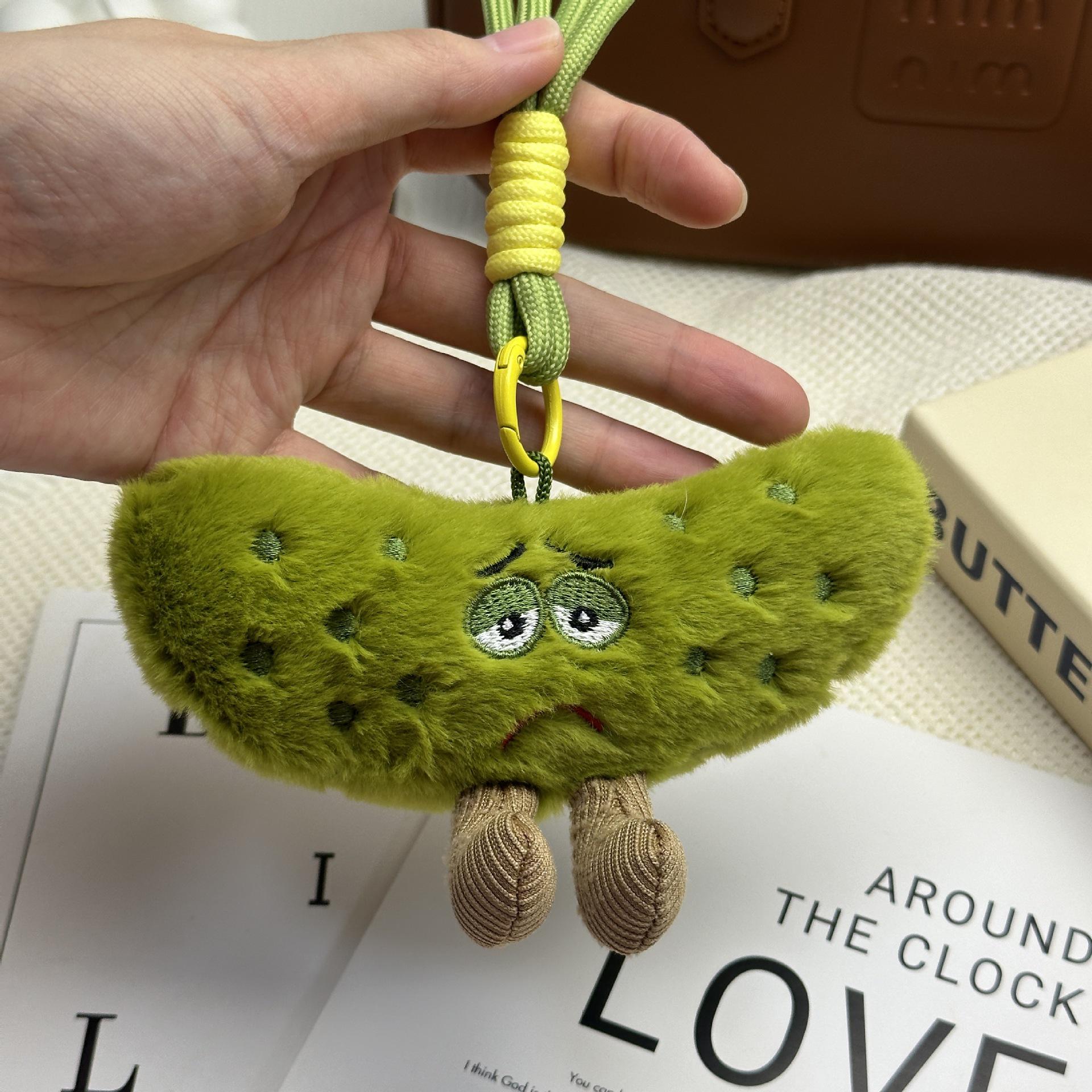 Adorable Realistic Mushroom Vegetable Plush Doll Keychain Gift 9-15cm
