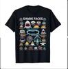 Unisex Shark Octopus Squid Cephalopod Mixed Faces Graphic T Shirt Casual Daily Oversized Cotton Streetwear Short Sleeve Top