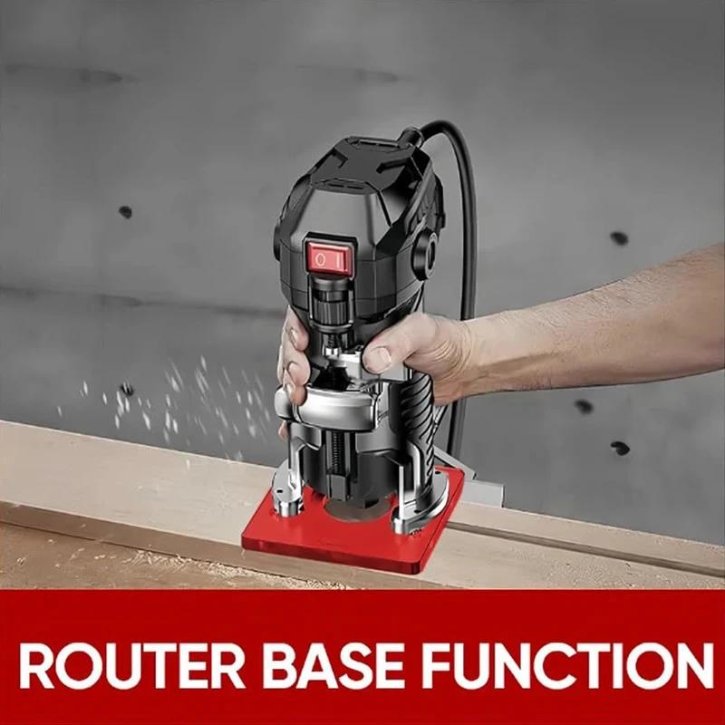 15cm-120cm Router Circle Cutting Jig 4 In 1 Router Milling Groove Bracket Woodworking Cabinet Hardware Jig Punch Groove Bracket