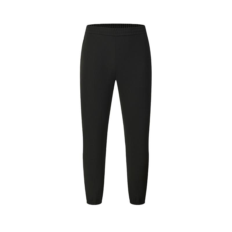 Fila Fitness Trendy Minimalist Training Casual Versatile Comfortable Jogger Pants Men Bottoms Deep-Black A11M611612FBK