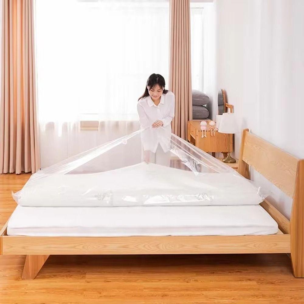 Large Capacity Latex Mattress Storage Bag Folding Sealed Vacuum Seal Mattress Bag Space Saving Clothes Moving Packing Bag Quilts