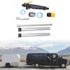 Replacement Water Heater Anode Rod Flush Wand Set 9.25"Lx3/4"NPT Thread Magnesium Rod with Wrench Remover Tools