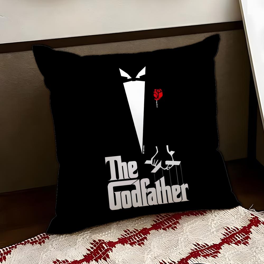The GGodfather Movie Cushion Cover Reversible Soft Durable Pillow Cover Home  Car MultiScene Use for Daily Comfort
