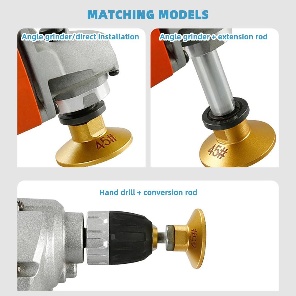 M10 Diamond Brazed Flat Grinding Head Marble Stone Countertop Tile Edge Trimming Rough Polishing Disc Angle Grinder Abrasive Pad