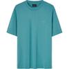 Logo Print Crew Neck Short Sleeve T-Shirt Men Tops Light-Blue 3D1TH3-1JOCZ-0748