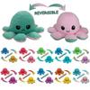 Soft And Adorable Double-sided Flip Reversible Octopus Plush Toy For Kids