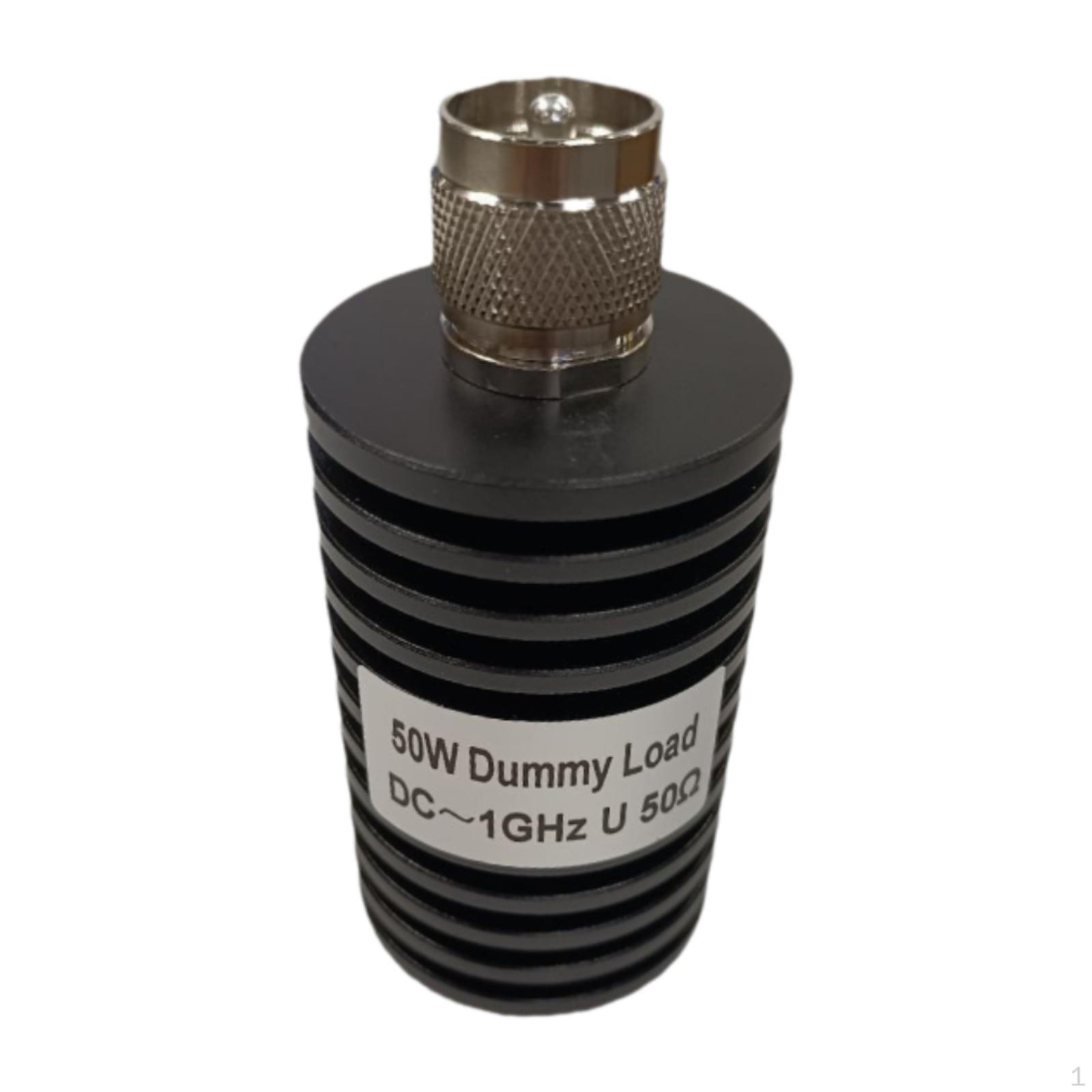 

Male Dummy Load Connector 50 Ohm Termination High Performance Threads Heavy Duty