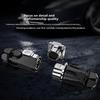 LP12 LP16 Panel Mounted Power Connector Set, Welding-Free, IP68 Waterproof, Consists of Plug and Socket, 2/3/4/5 Pin