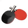 2pcs Table Tennis Racket Table Tennis Paddle with 3pcs 3 Star Professional Table Tennis Balls for Tr