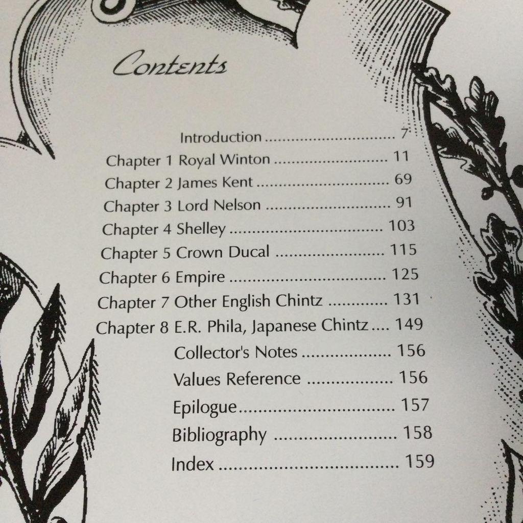 [USED] Chintz Ceramics British Design Western Books Rose Chintz Tableware Plates Cups