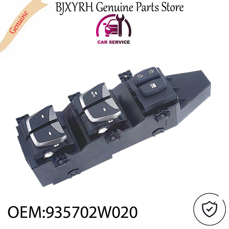 935702W020 Front Left Power Window Master Switch Assembly for Hyundai Santa Fe 2013-2015 OEM 93570-2W020