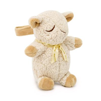 Cloud B Schlaflamm für unterwegs, 8 Geräusche, Schlafgewohnheiten, Entspannung, Nachtweinen, Plüschtier, Babygeschenk, Spielzeug