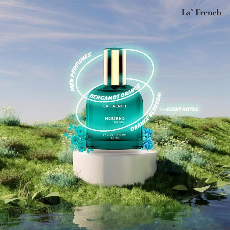 Perfumy La French Hooked 30ml dla mężczyzn | Woda perfumowana | Długotrwały | Luksus klasy premium