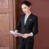 Women's New Chinese Style Collarless Professional Suit Set