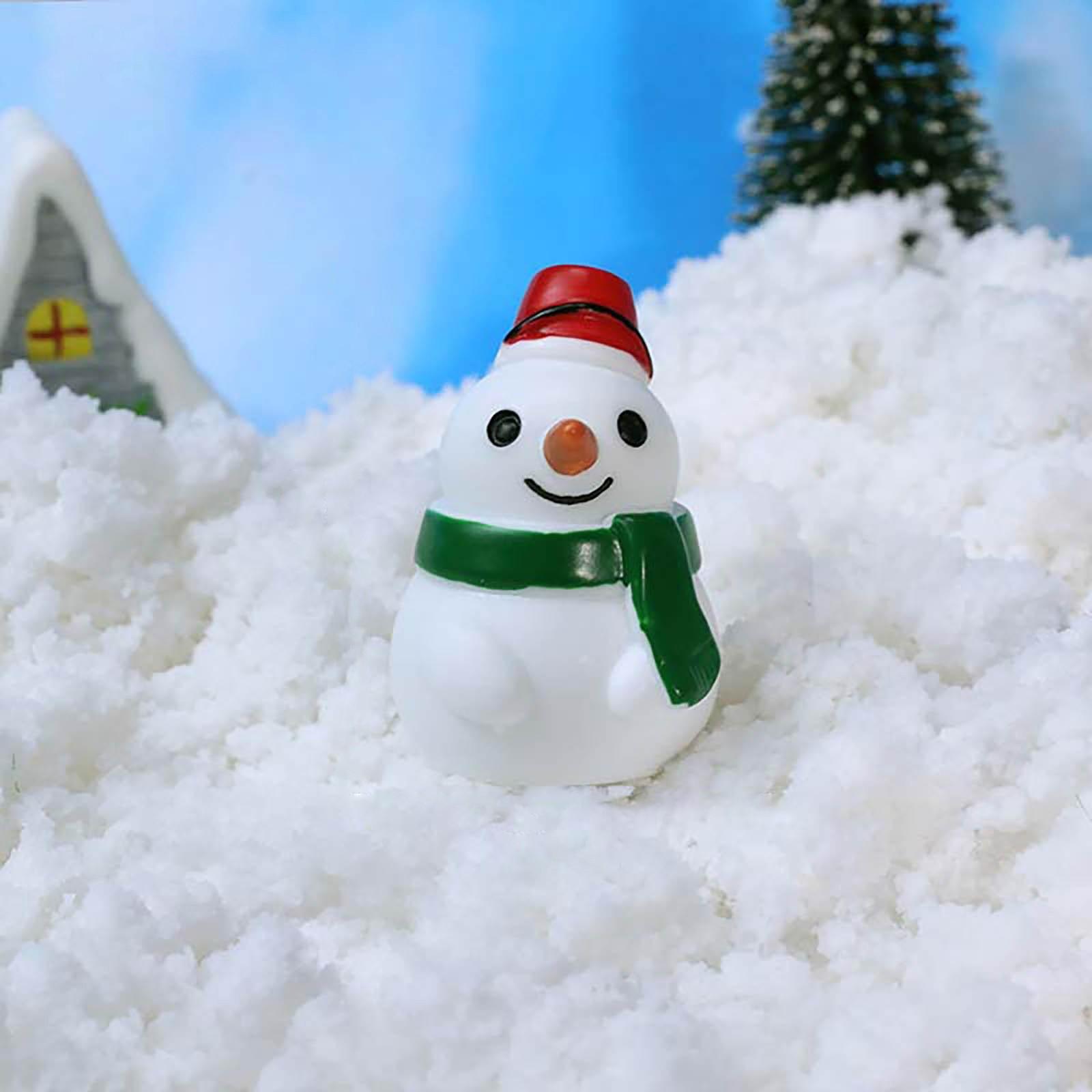 

Микро-пейзаж Рождественский снег Акваскейп Украшения Новые аксессуары для дома Изделия из смолы Маленькие украшения Украшения для рабочего стола One Size