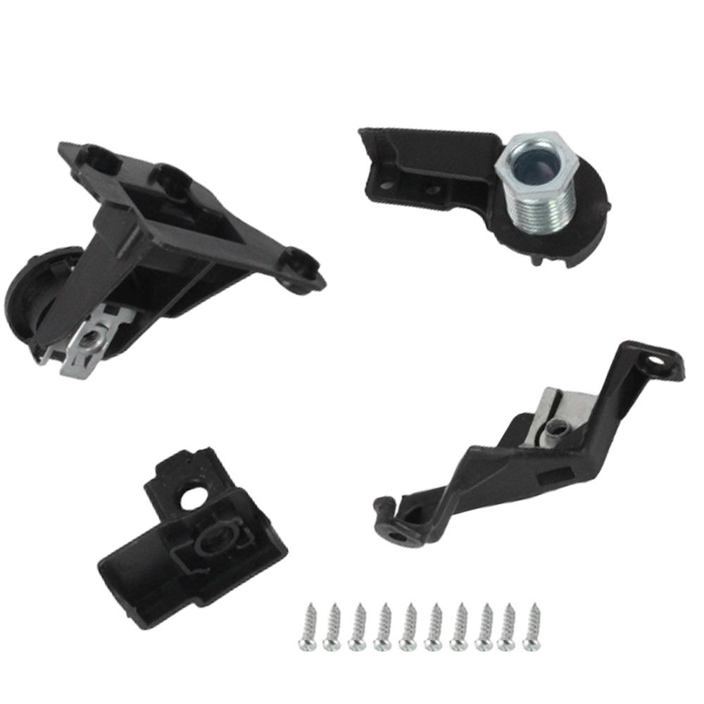 Car Front Bumper Headlight HeadLamp Bracket Repair Kit For Volkswagen Golf 7 2014 2015 2016 2017 5G0998225 5G0998226 Plastic